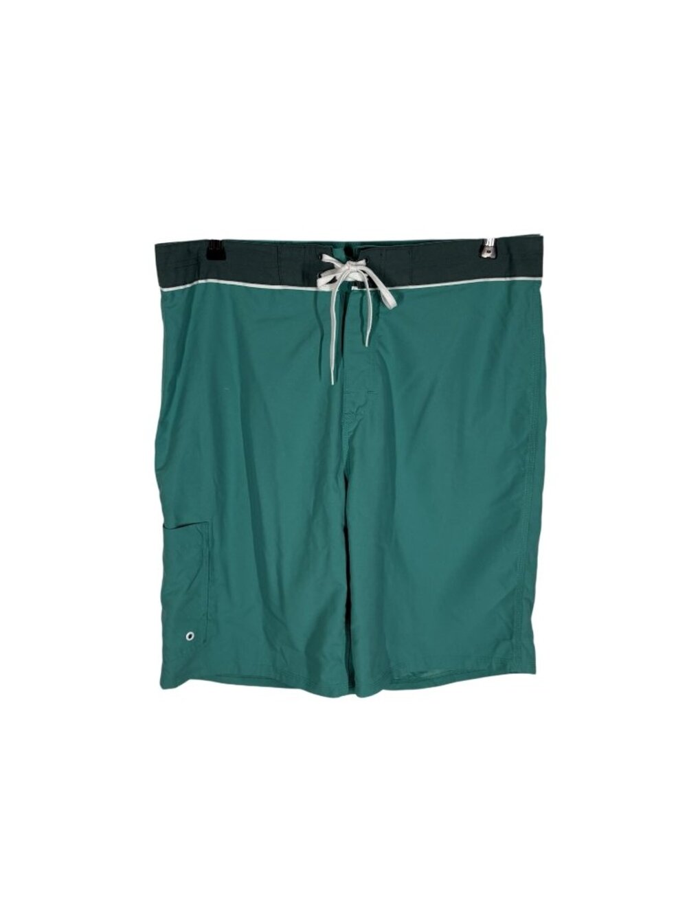 Old Navy Men Size 36 Green UPF 40 Beach Swim 10” Inseam Board Shorts NWT